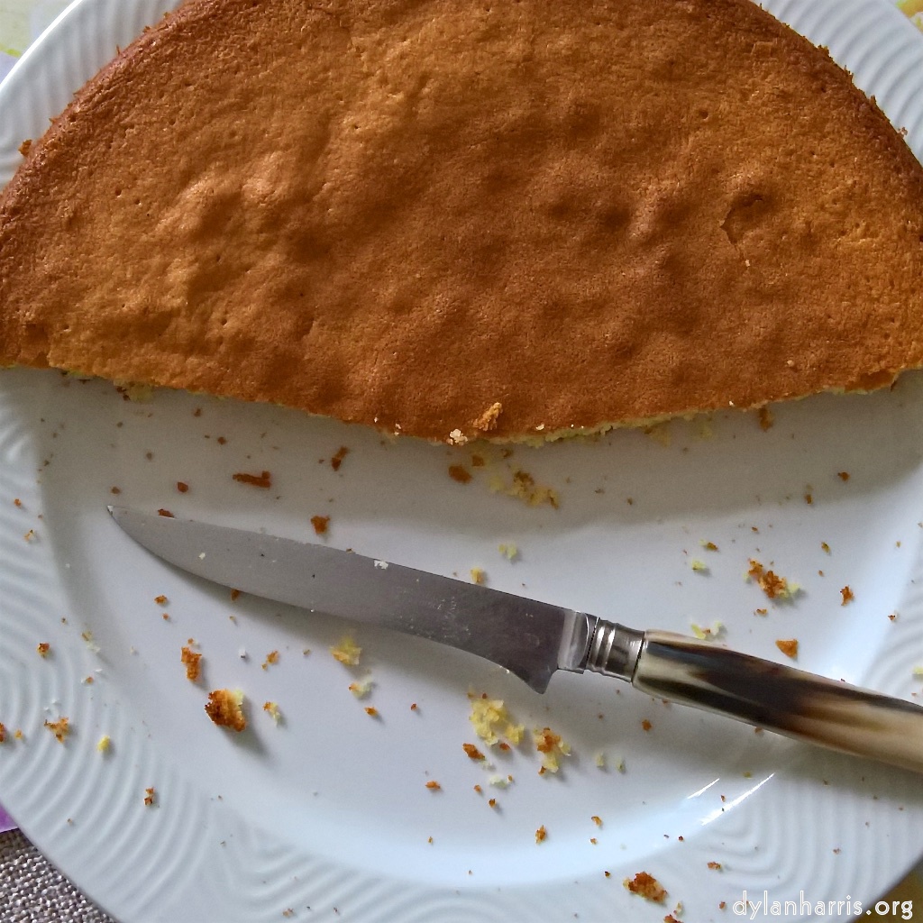 image: first yorkshire pudding, now cake