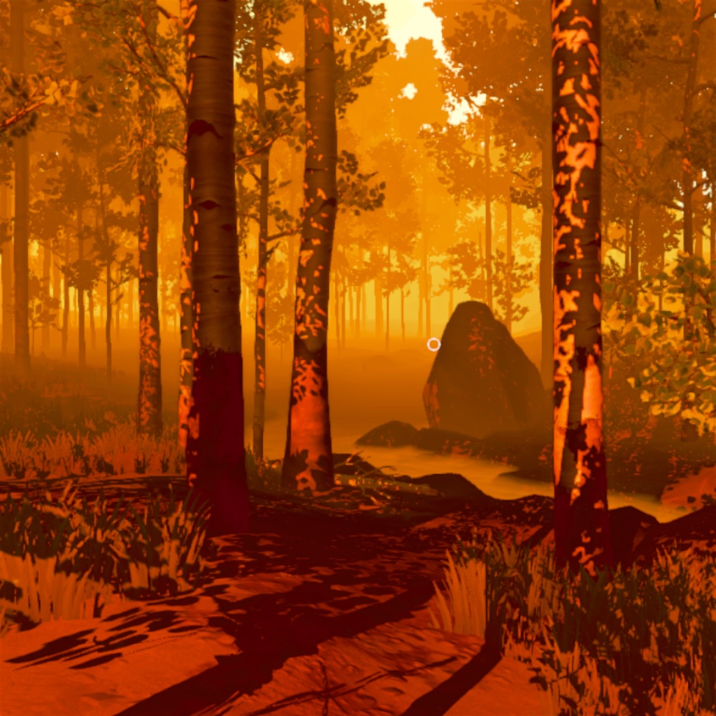 image: a screenshot of the firewatch countryside