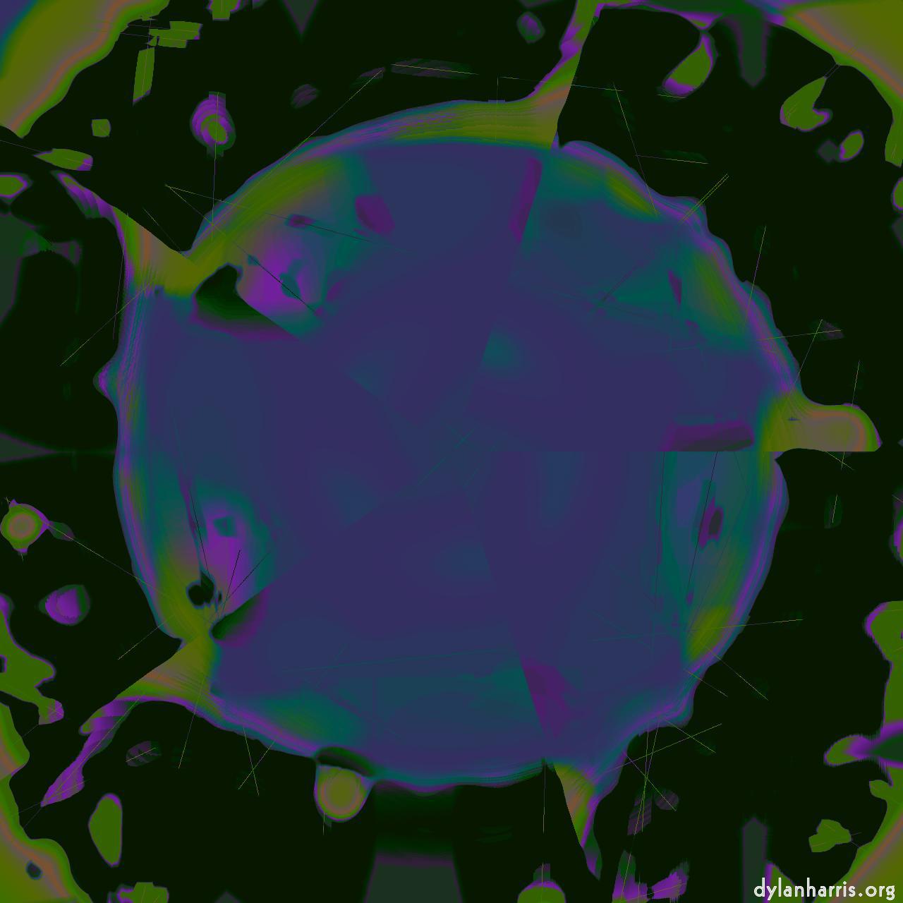 image: abstract circular :: blueberry