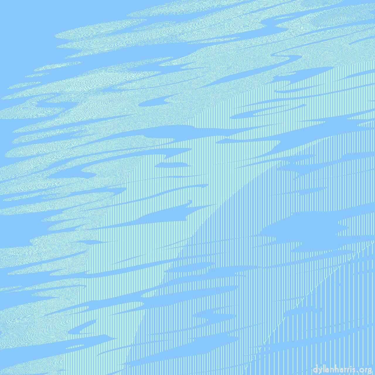 image: flat print effects :: blue cut