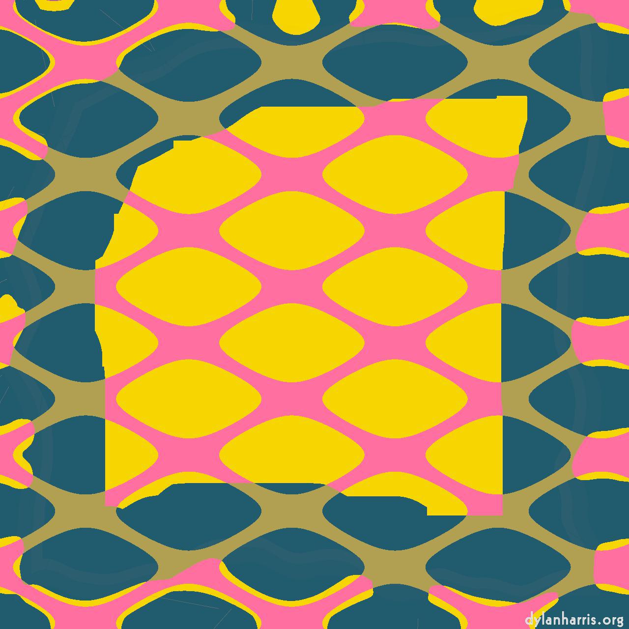 image: op art :: colour grid 3