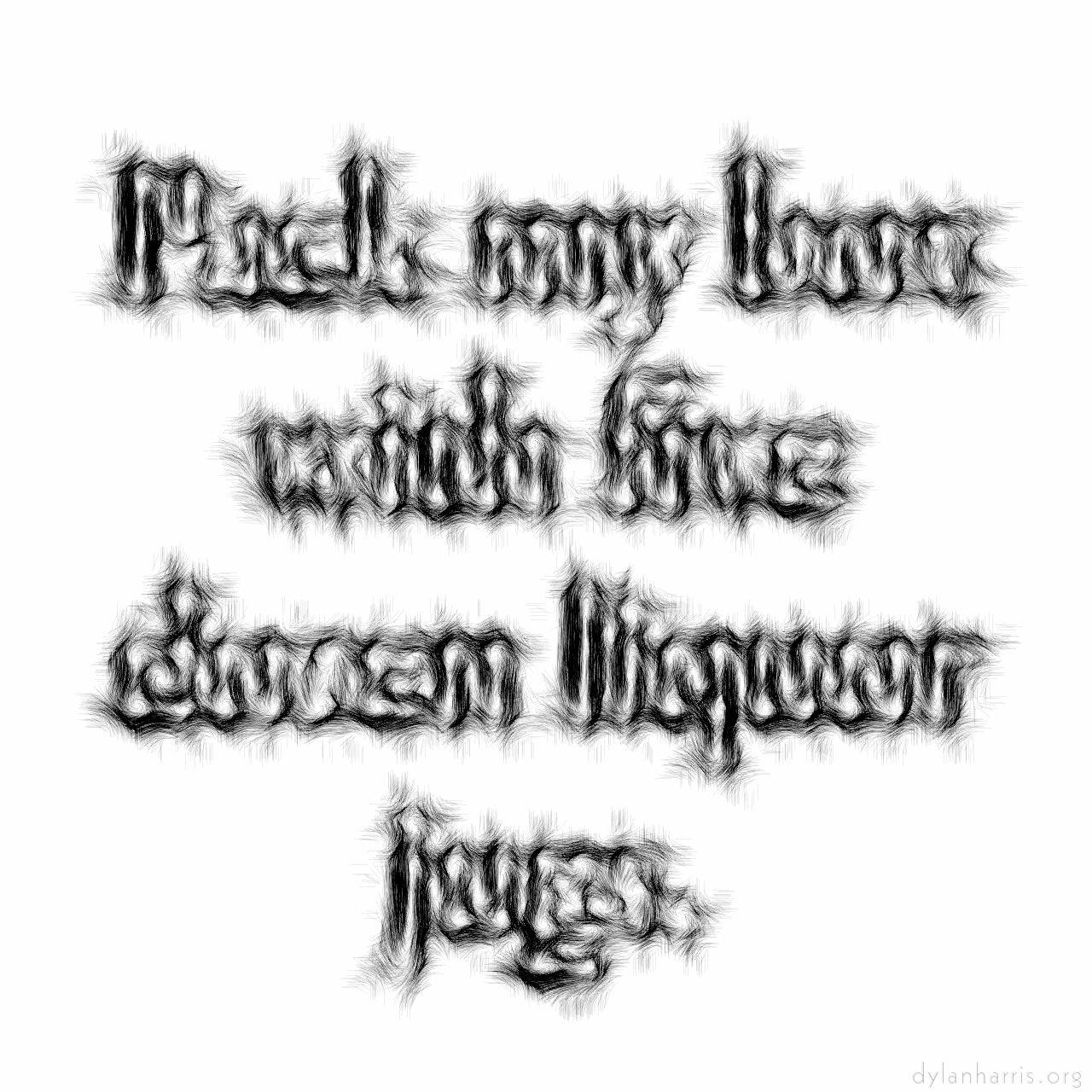 Image: pack my box with five dozen liquor jugs