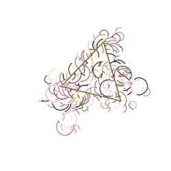 image from generative and abstract animation