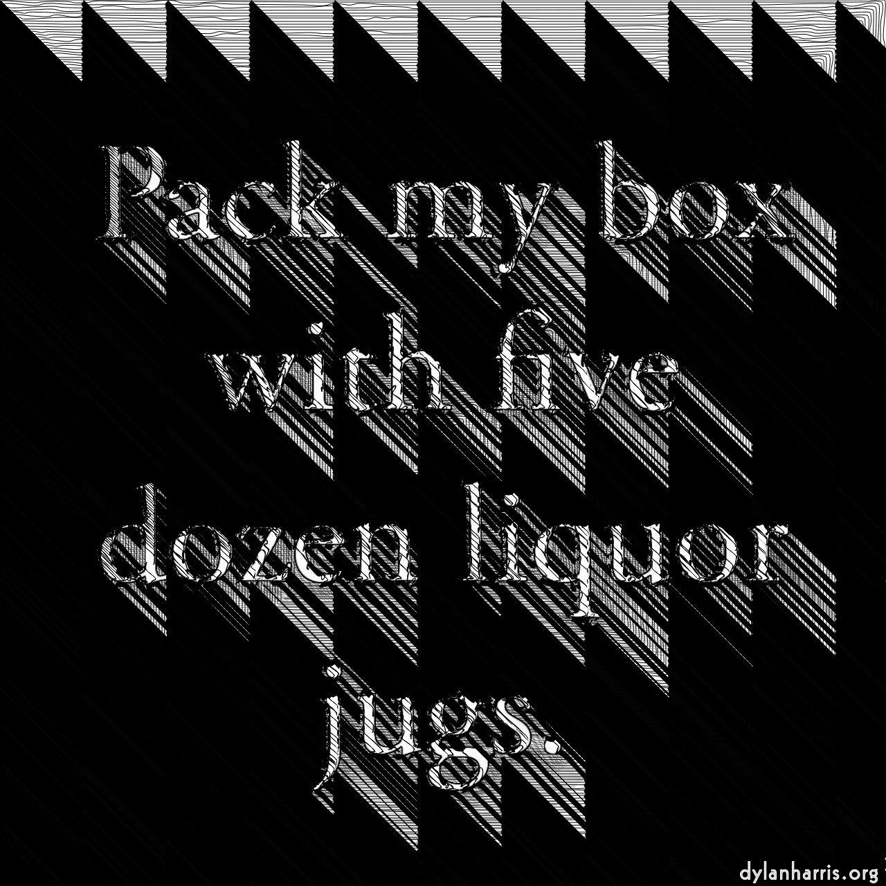 flat cartoon line screen block print :: diagonal rutt extra