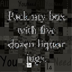 image from mosaic for source images with white background