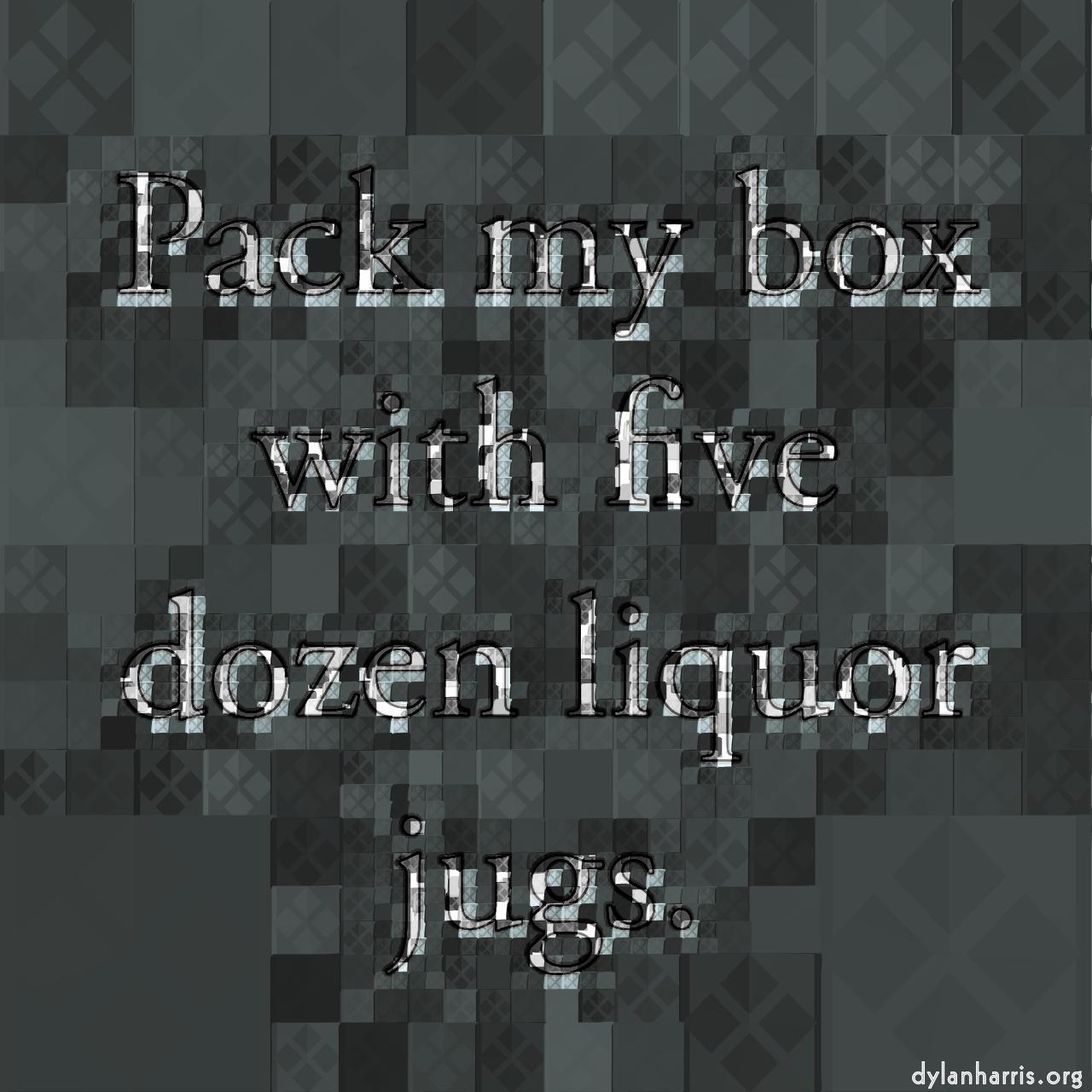 mosaic scatters for white background images :: rectangular scatter