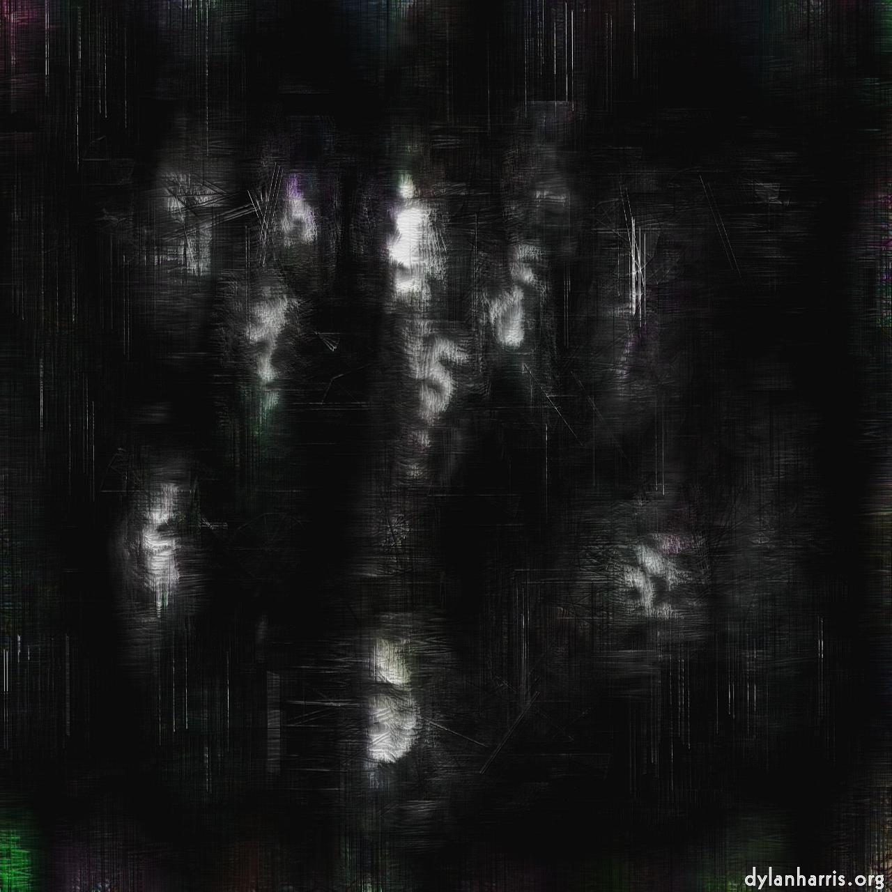 non-rep generative and abstract :: dark blur strings