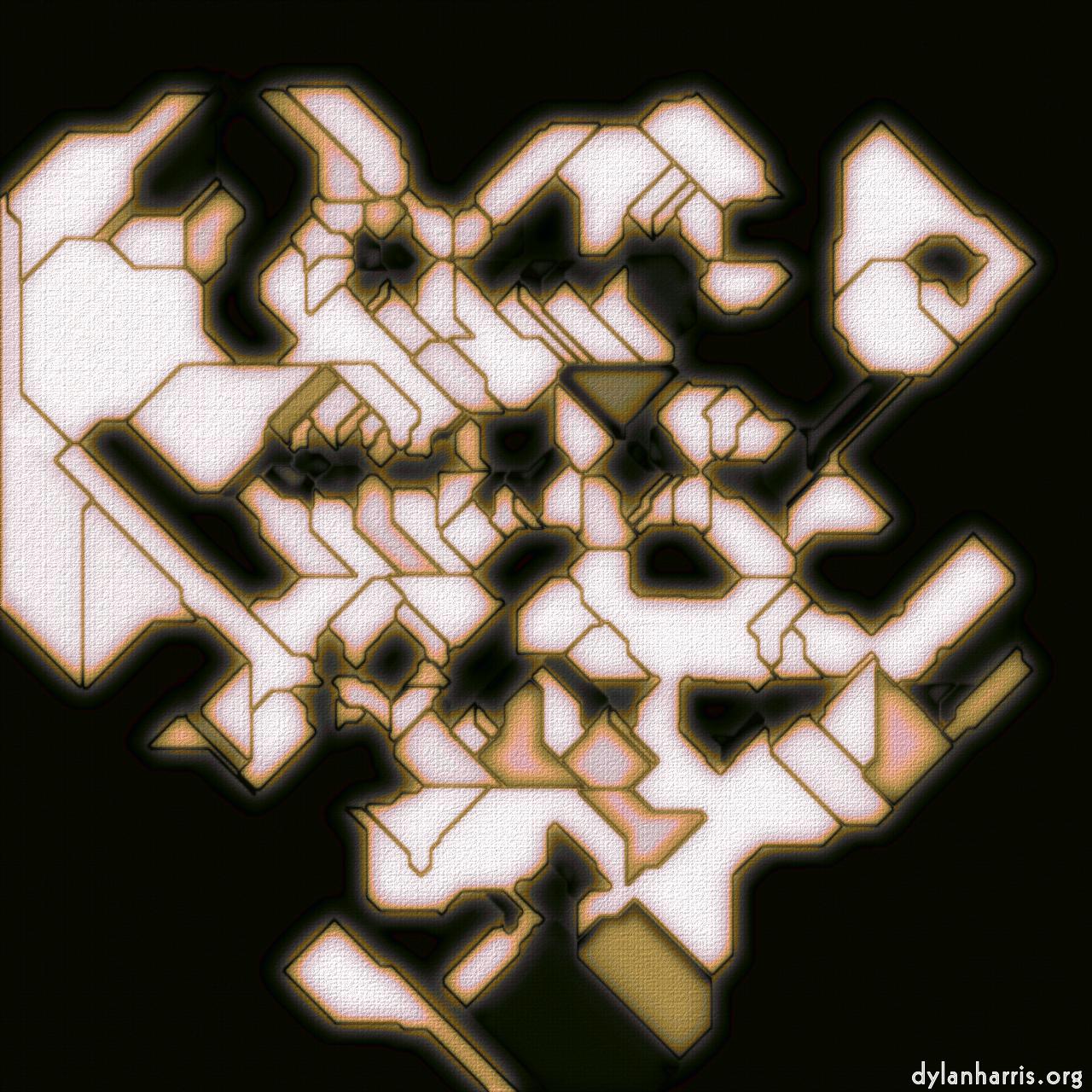 non-rep generative and abstract :: geo hive colourised