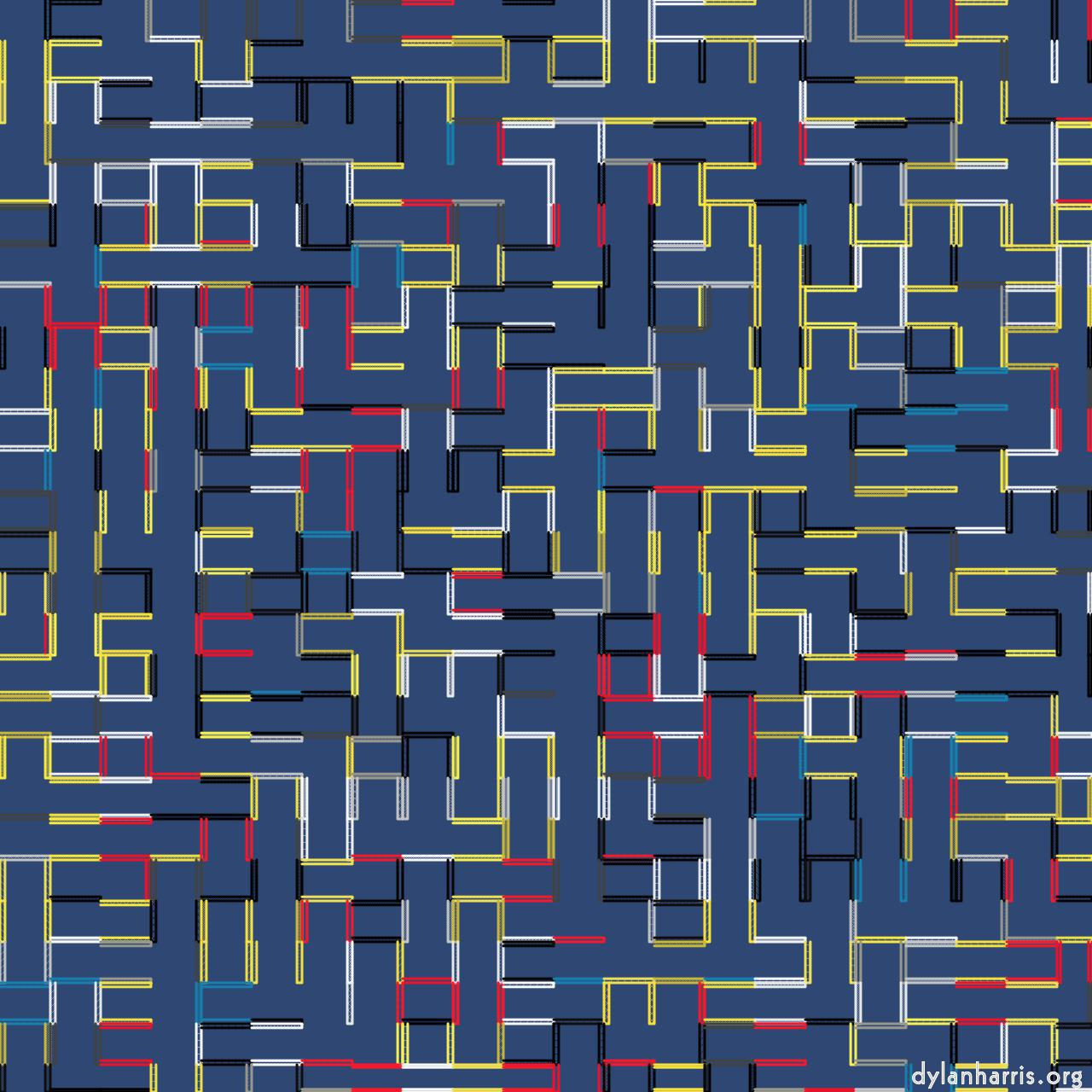 shape and mondrian styles :: mondrian 3