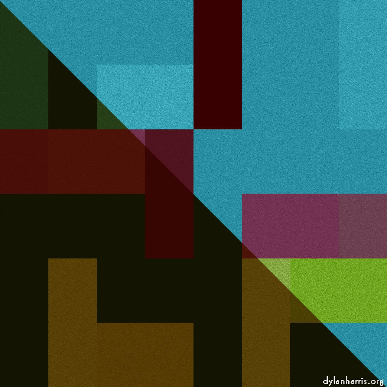 image: shape and mondrian styles :: triangular