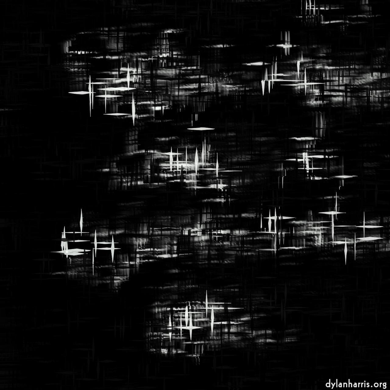 Image: abstract styles - vector raster :: blended thatch