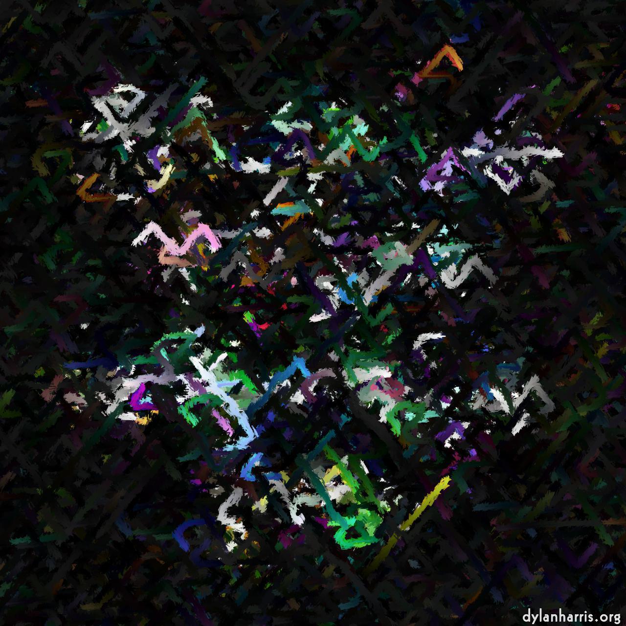 Image: abstract styles - vector raster :: crayon hatch