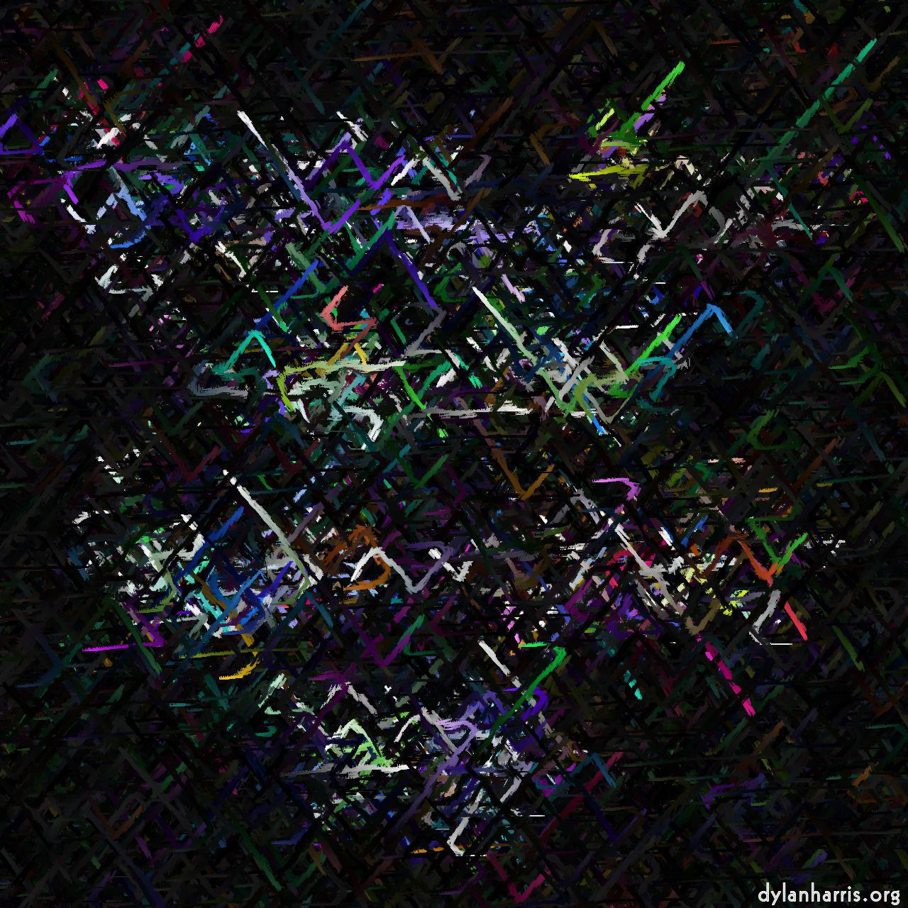 Image: abstract styles - vector raster :: crayon hatch 2