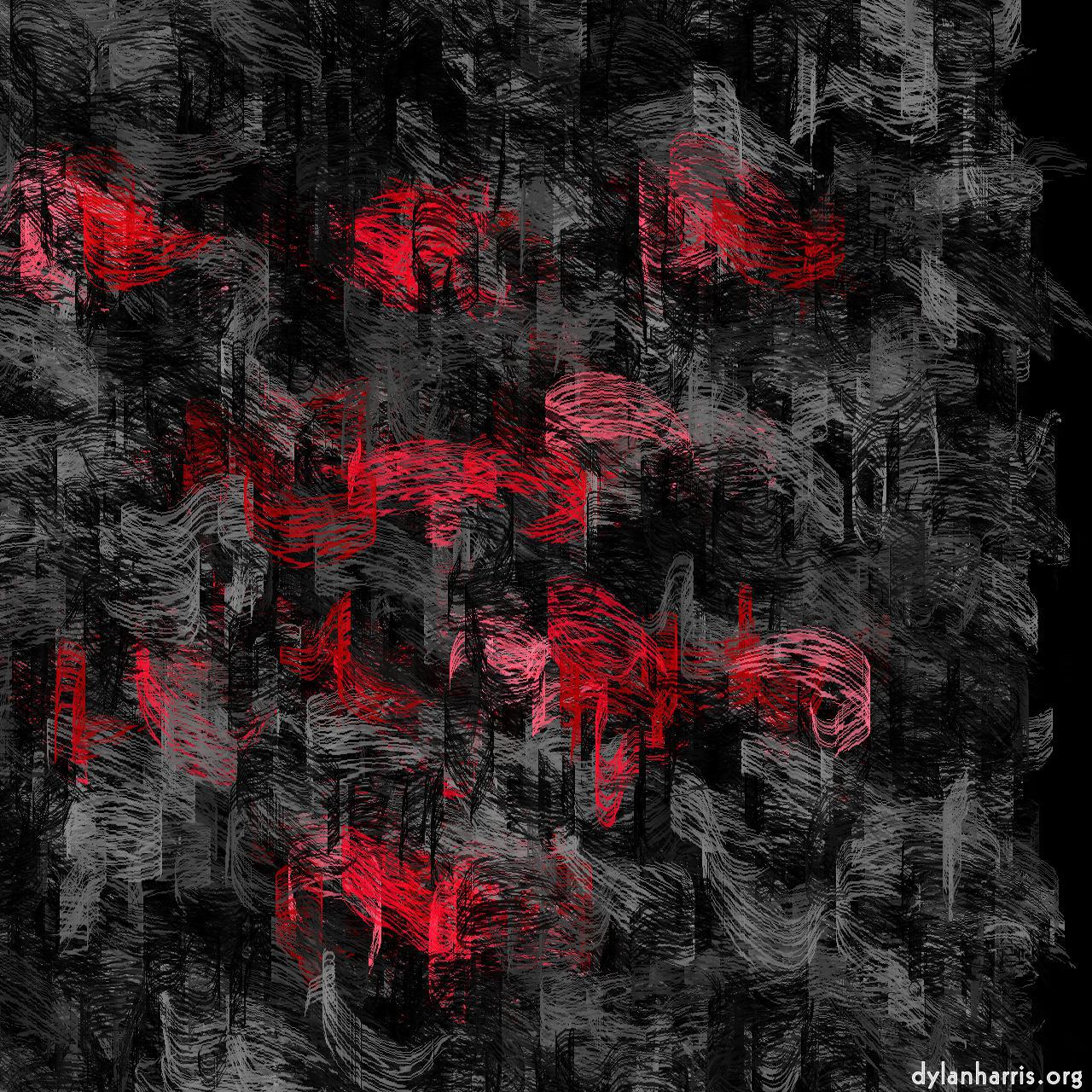 Image: abstract styles - vector raster :: dry brush angle