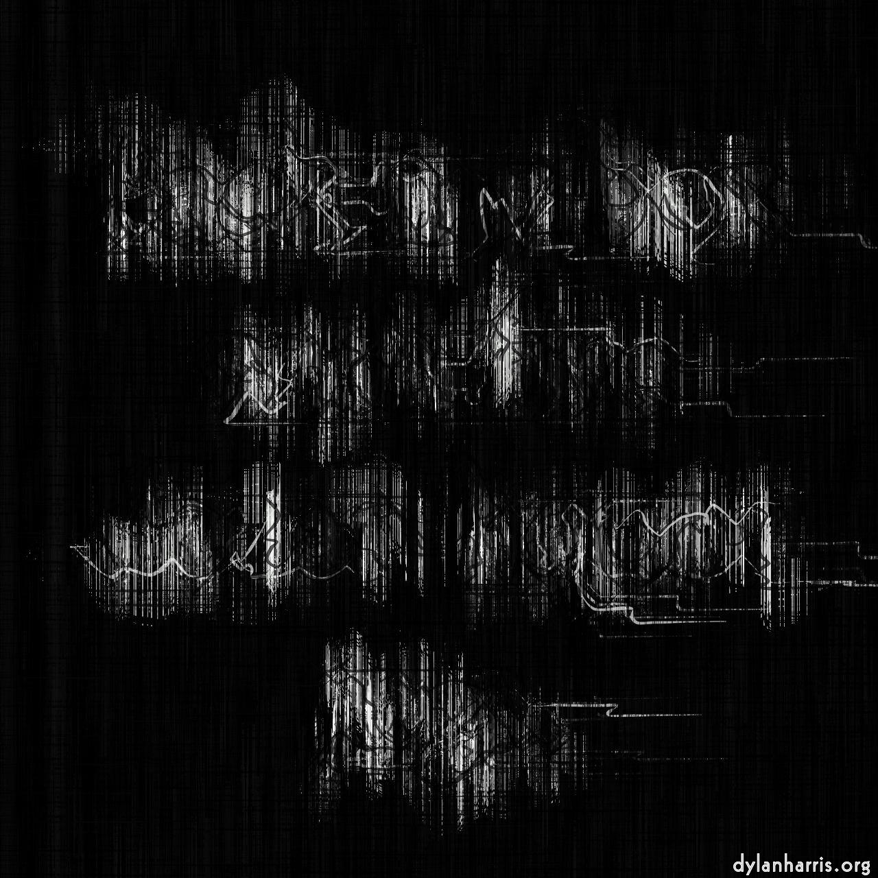 Image: abstract styles - vector raster :: dry brush with pen