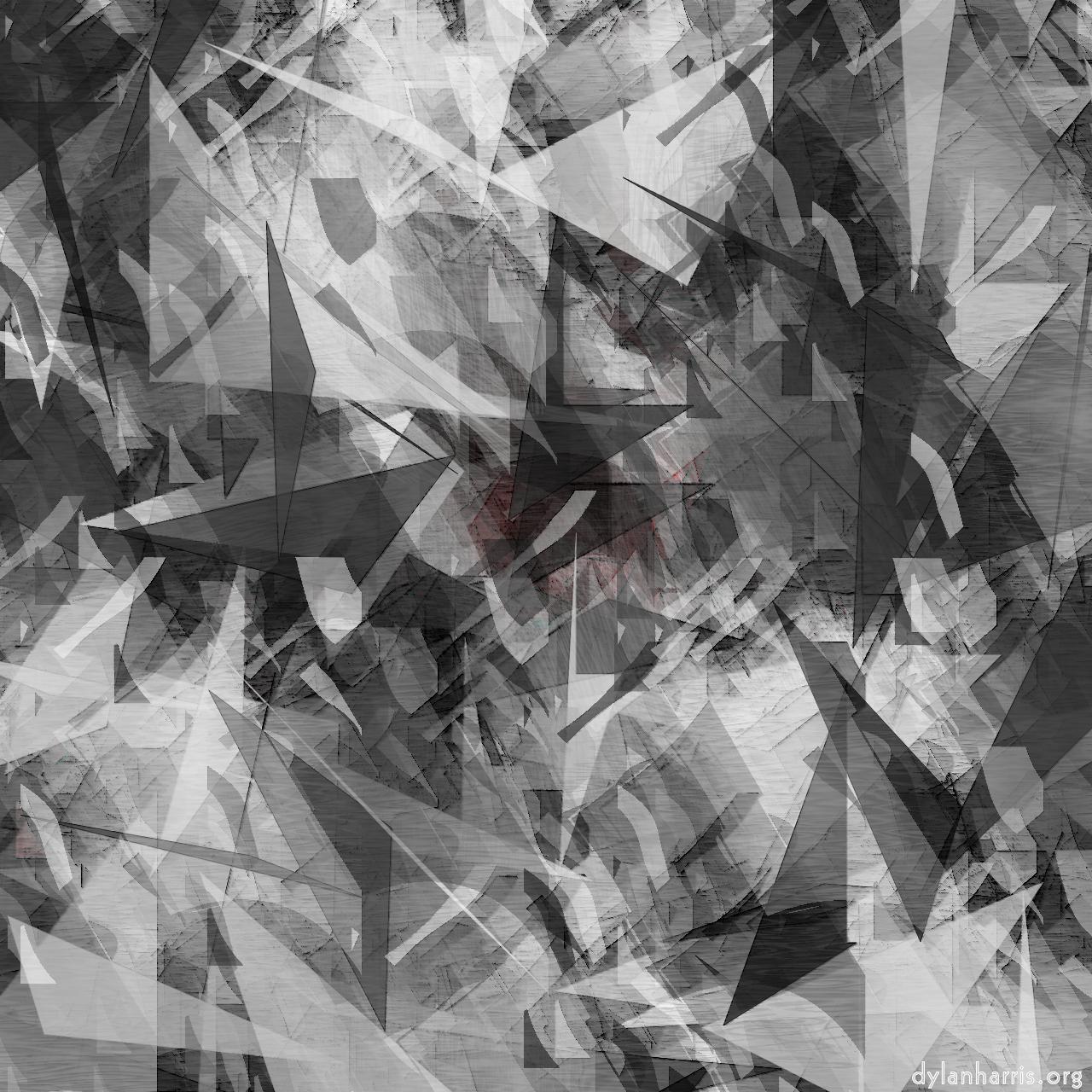 Image: abstract styles - vector raster :: fractured 2