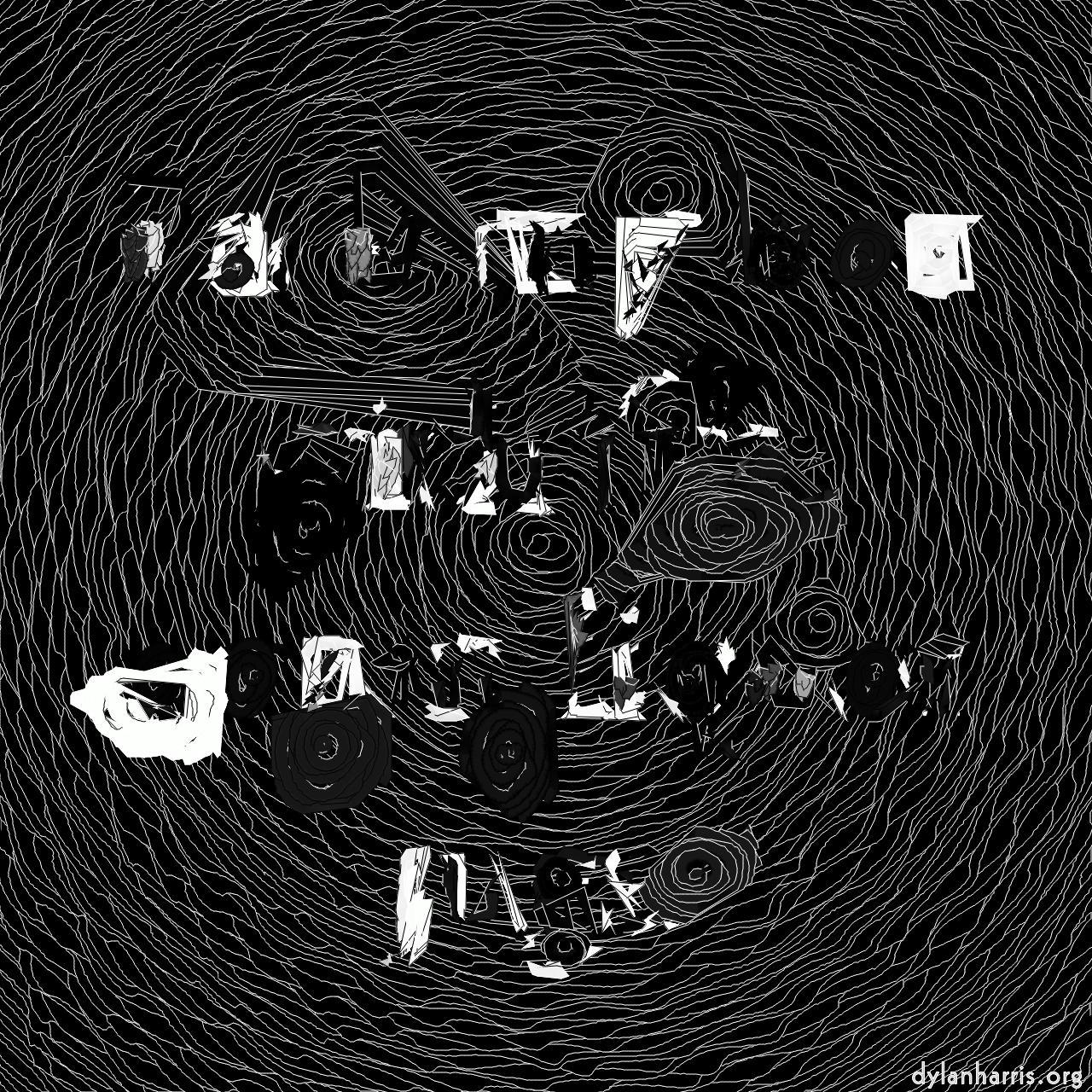 Image: abstract styles - vector raster :: grid curls