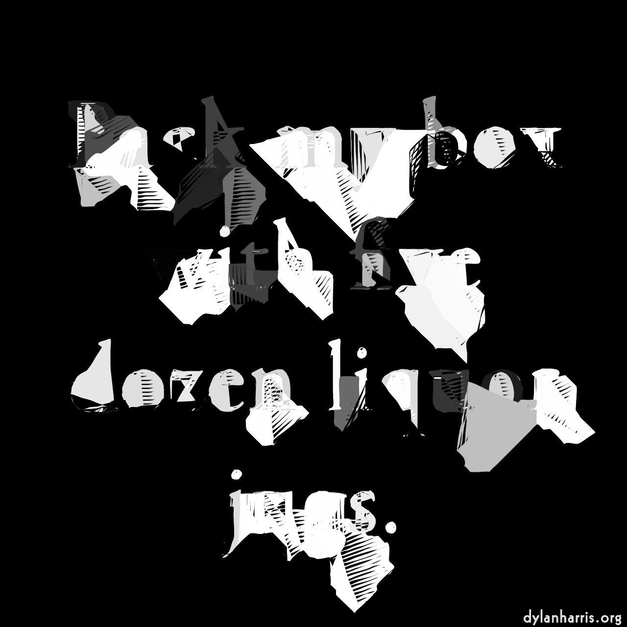 Image: abstract styles - vector raster :: hatch scan 4