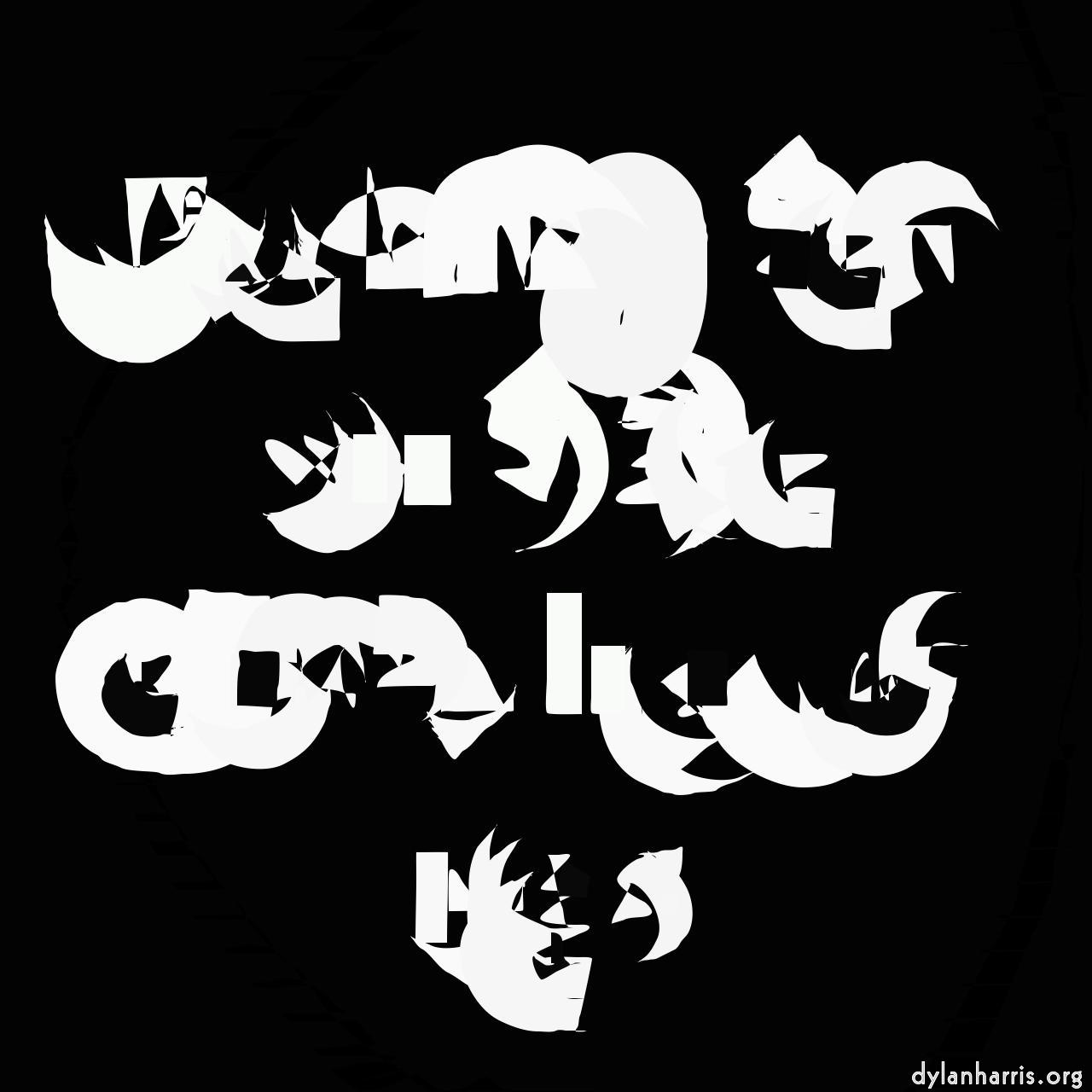 Image: abstract styles - vector raster :: jumble spiral 2