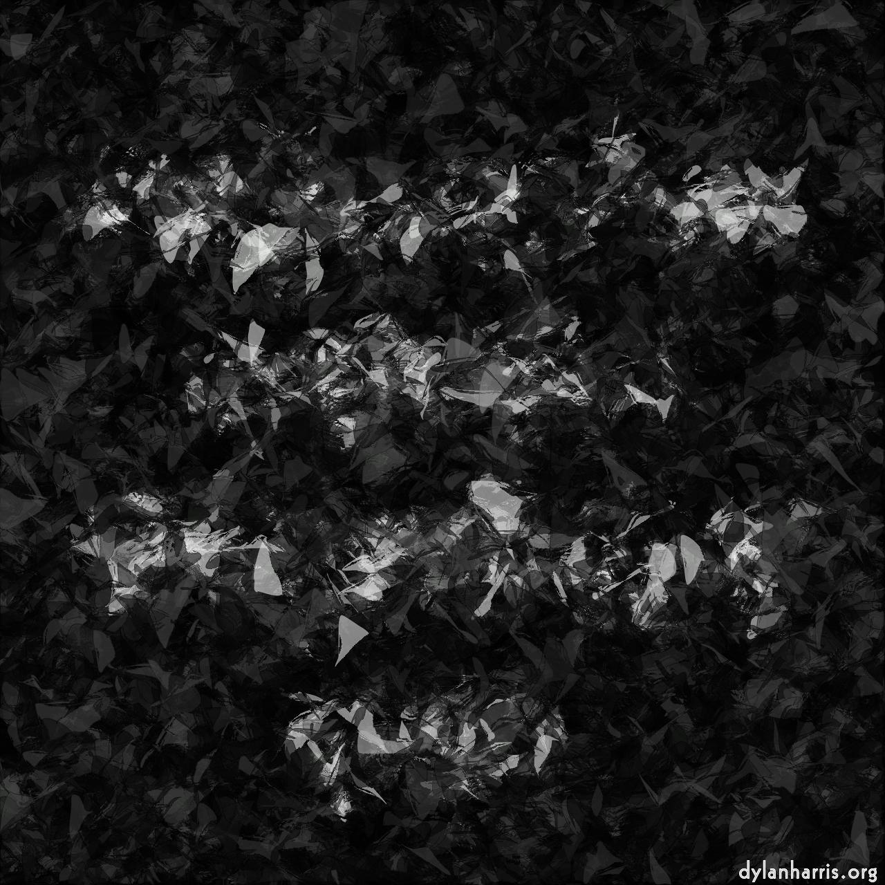 Image: abstract styles - vector raster :: leafy blend