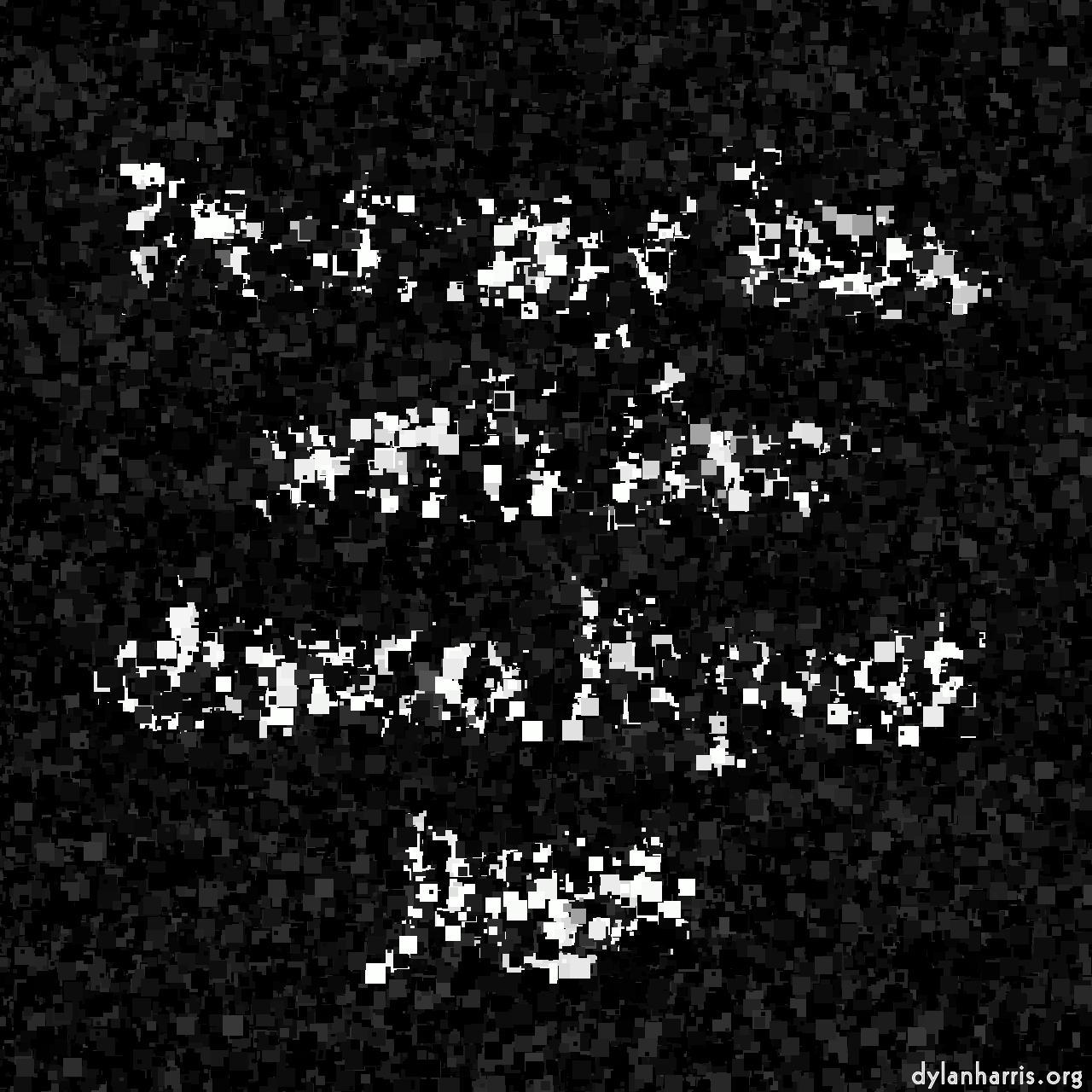 Image: abstract styles - vector raster :: mosaic 2