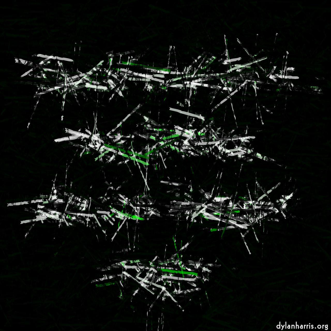 Image: abstract styles - vector raster :: polar hatch