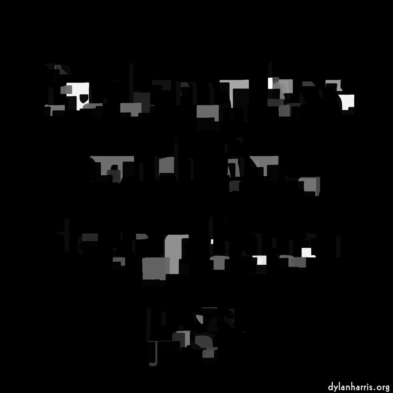 Image: abstract styles - vector raster :: rectangular scan