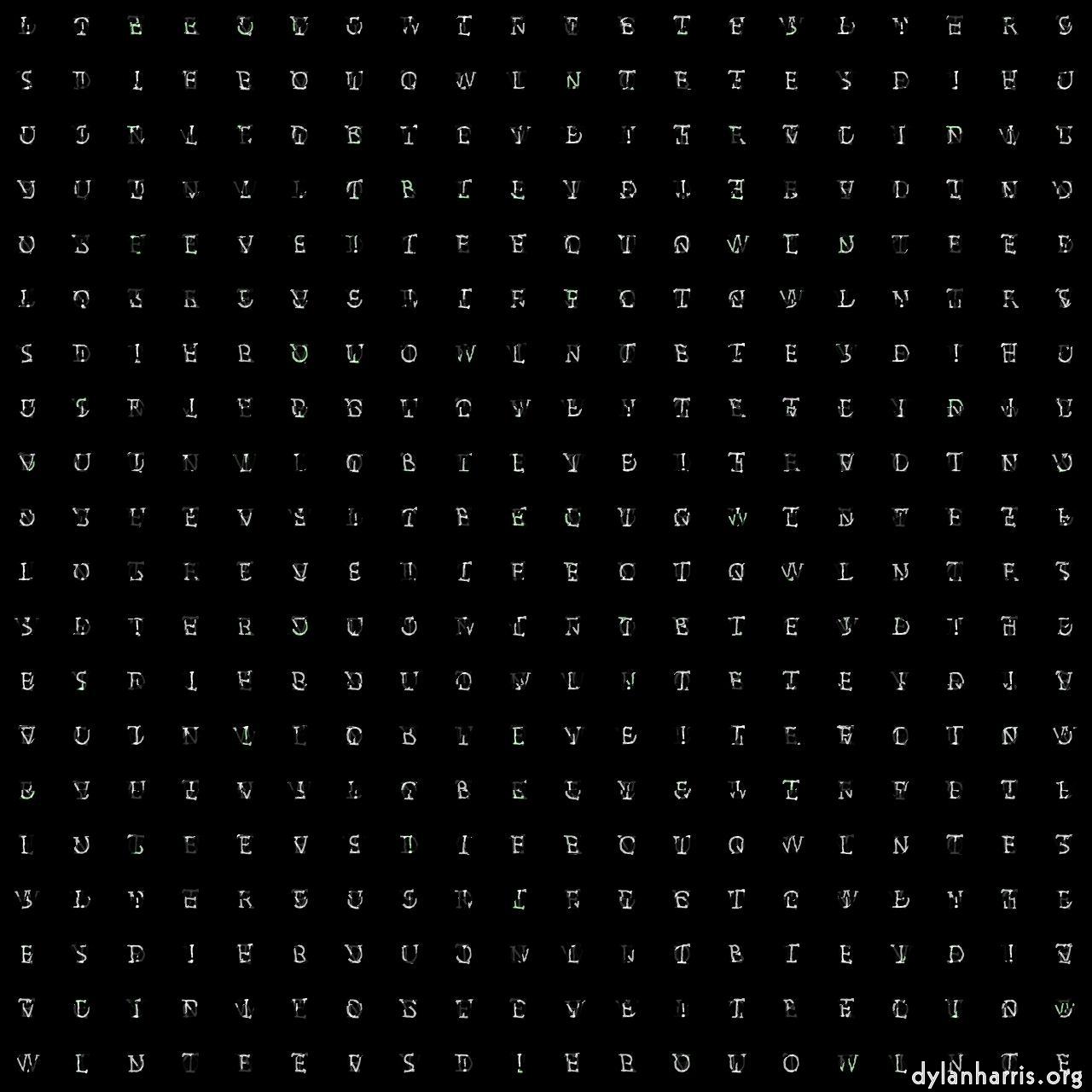 Image: abstract styles - vector raster :: secret code