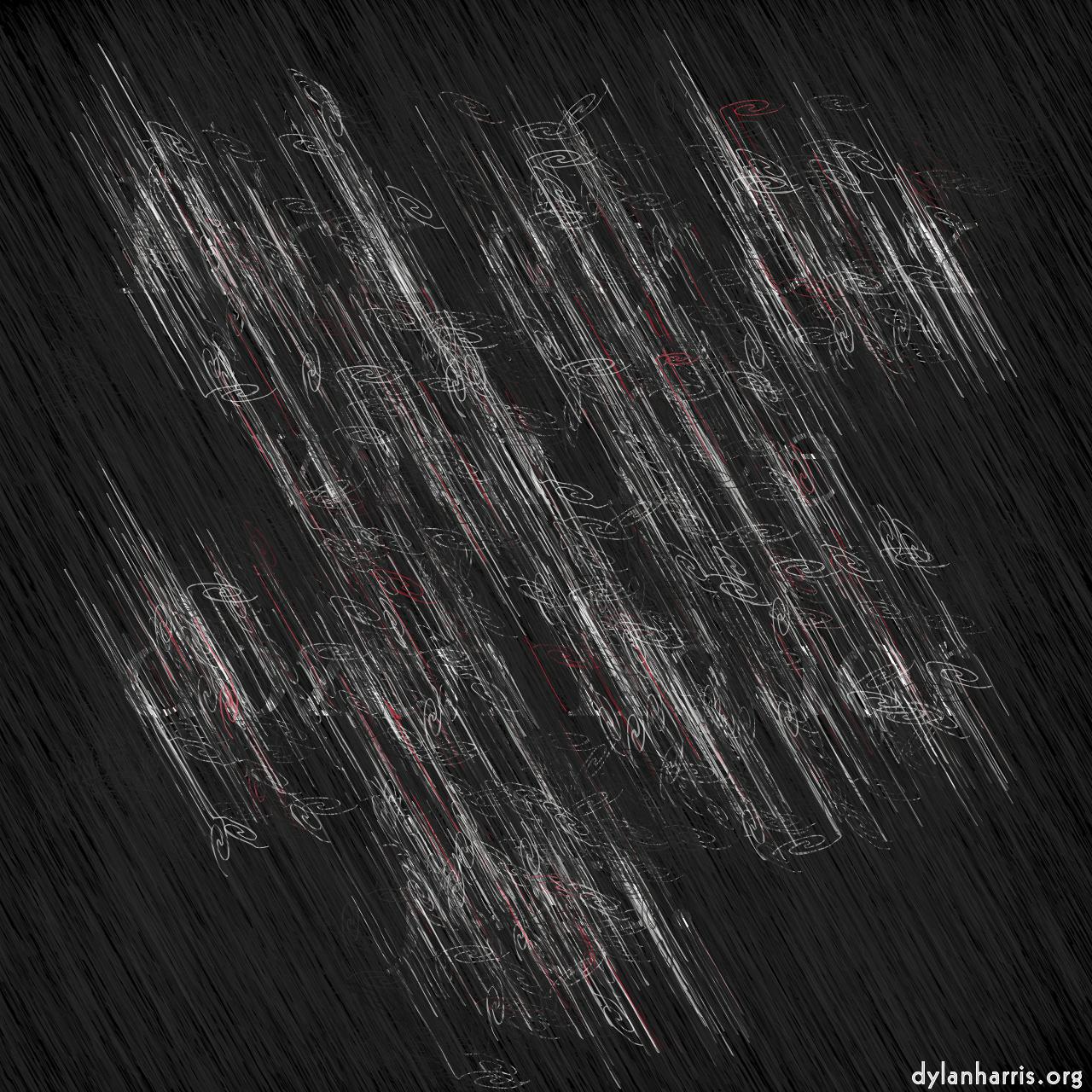 Image: abstract styles - vector raster :: spiral rain