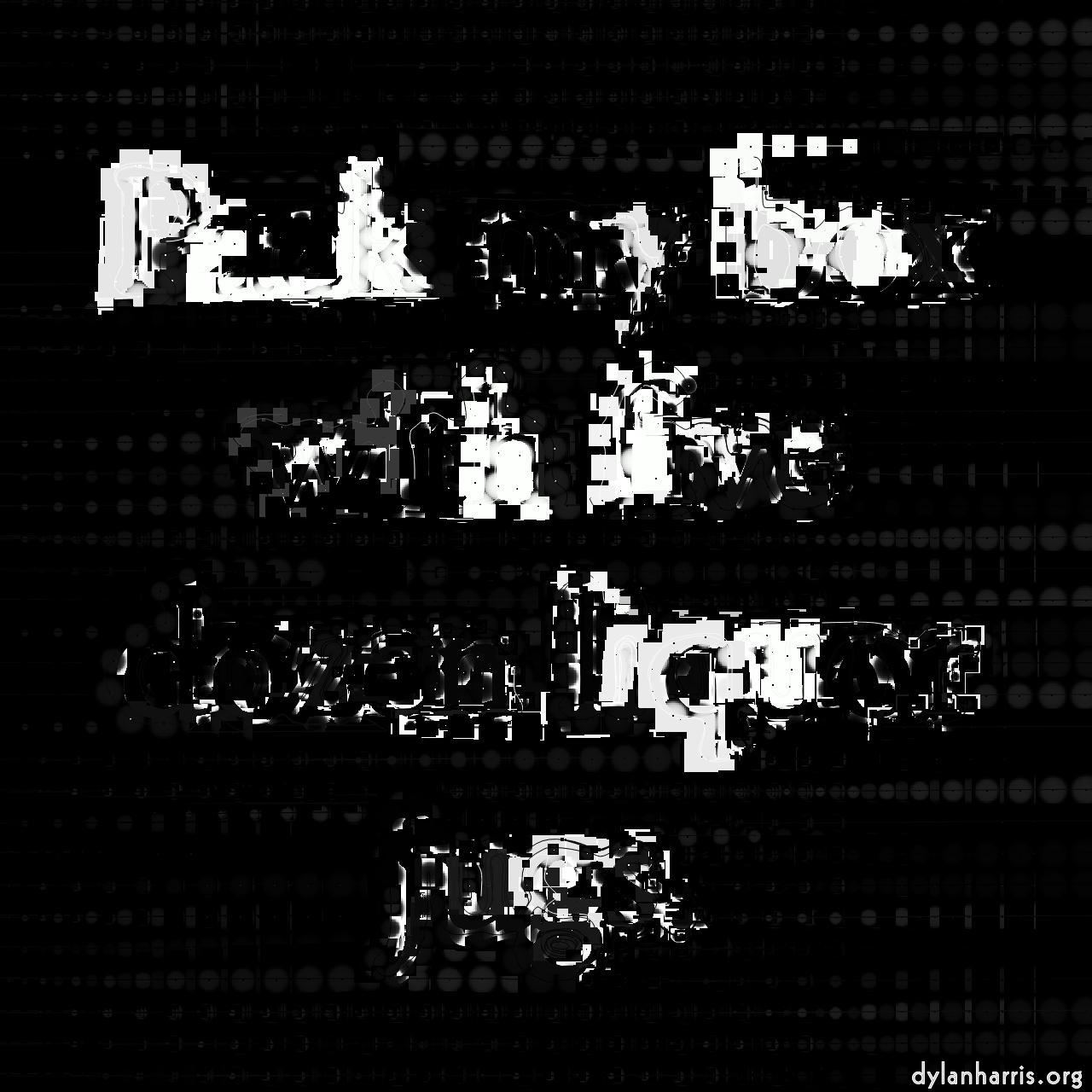 Image: abstract styles - vector raster :: square scan