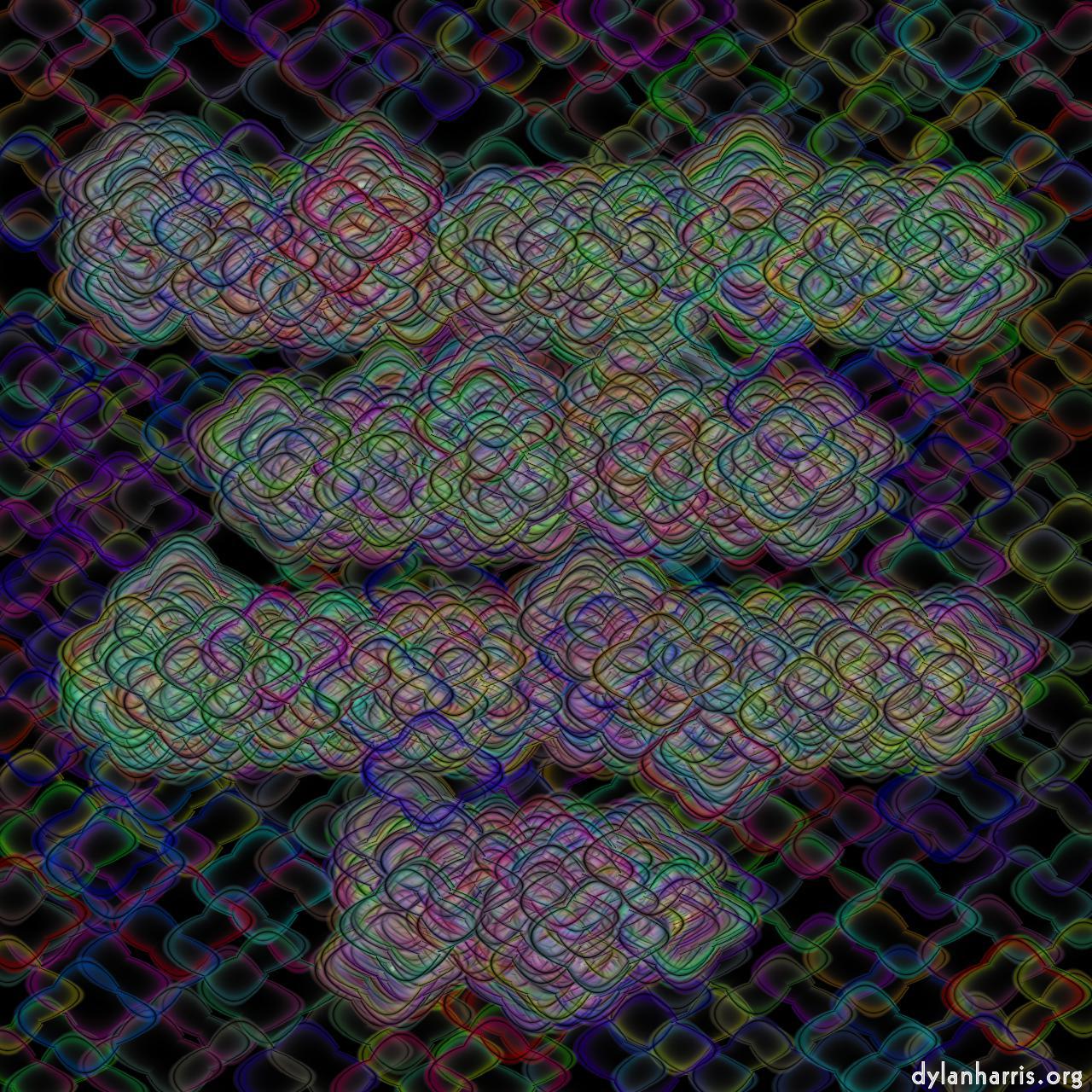Image: abstract styles - vector raster :: trans pillows 2