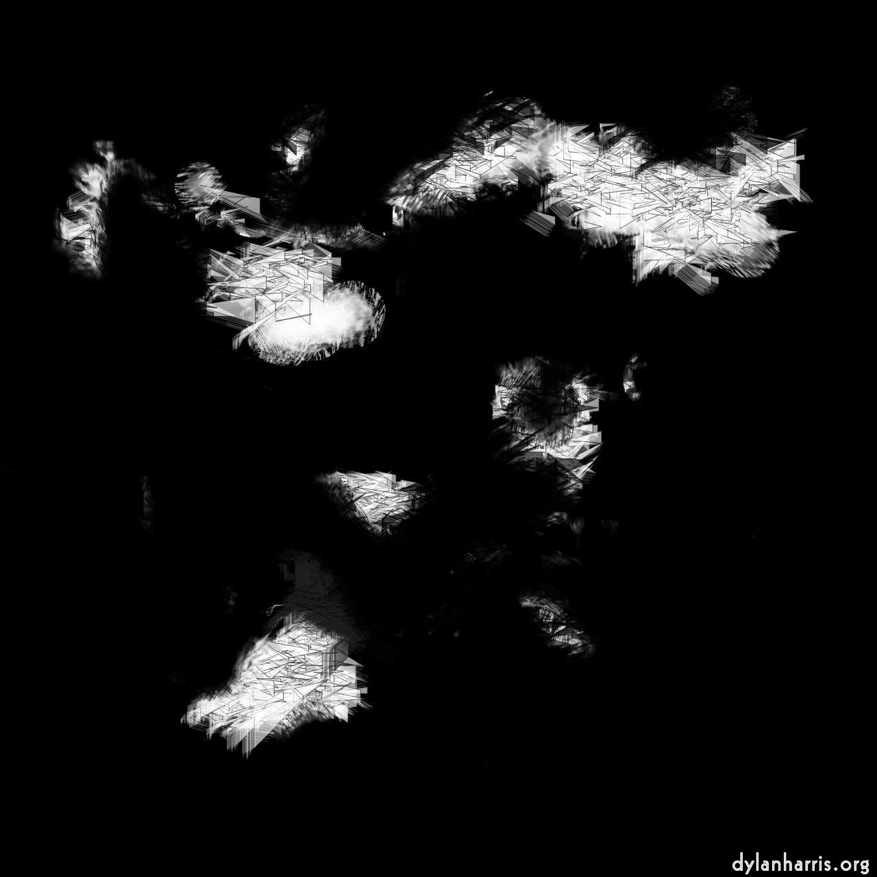 Image: abstract styles - vector raster :: wet thatch