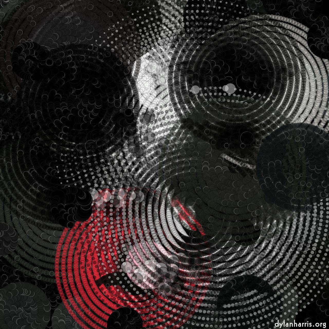 Image: animated procedural :: bubble sphere (use mouse or pen)