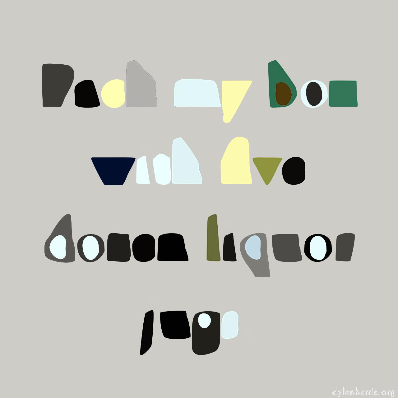 image: general examples :: mosaic—cubism