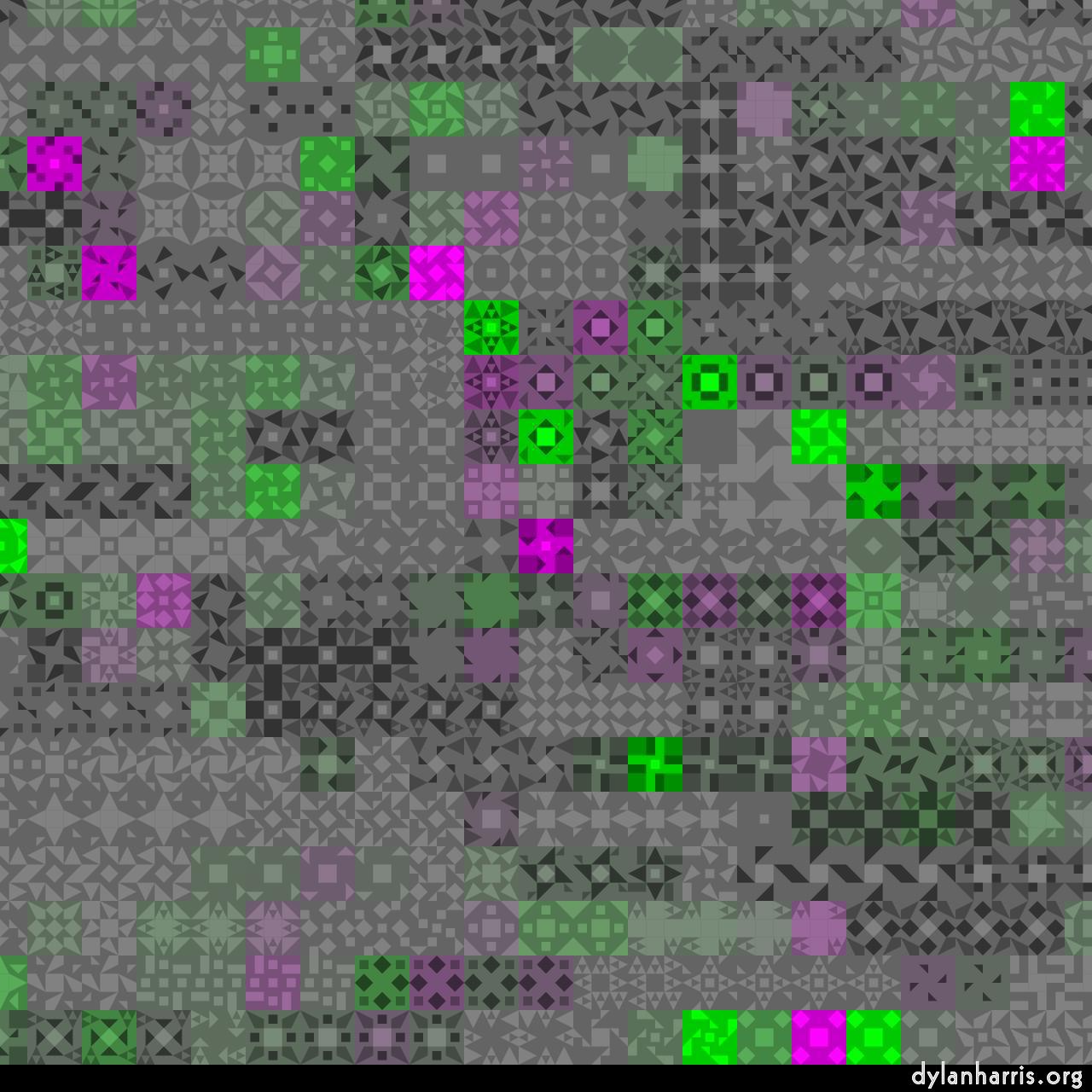 image: mosaic abstract :: nine block tiler