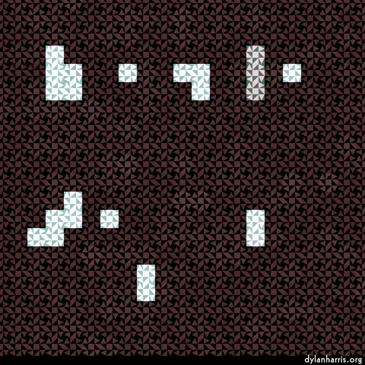 image: mosaic abstract :: nine block tiler 2