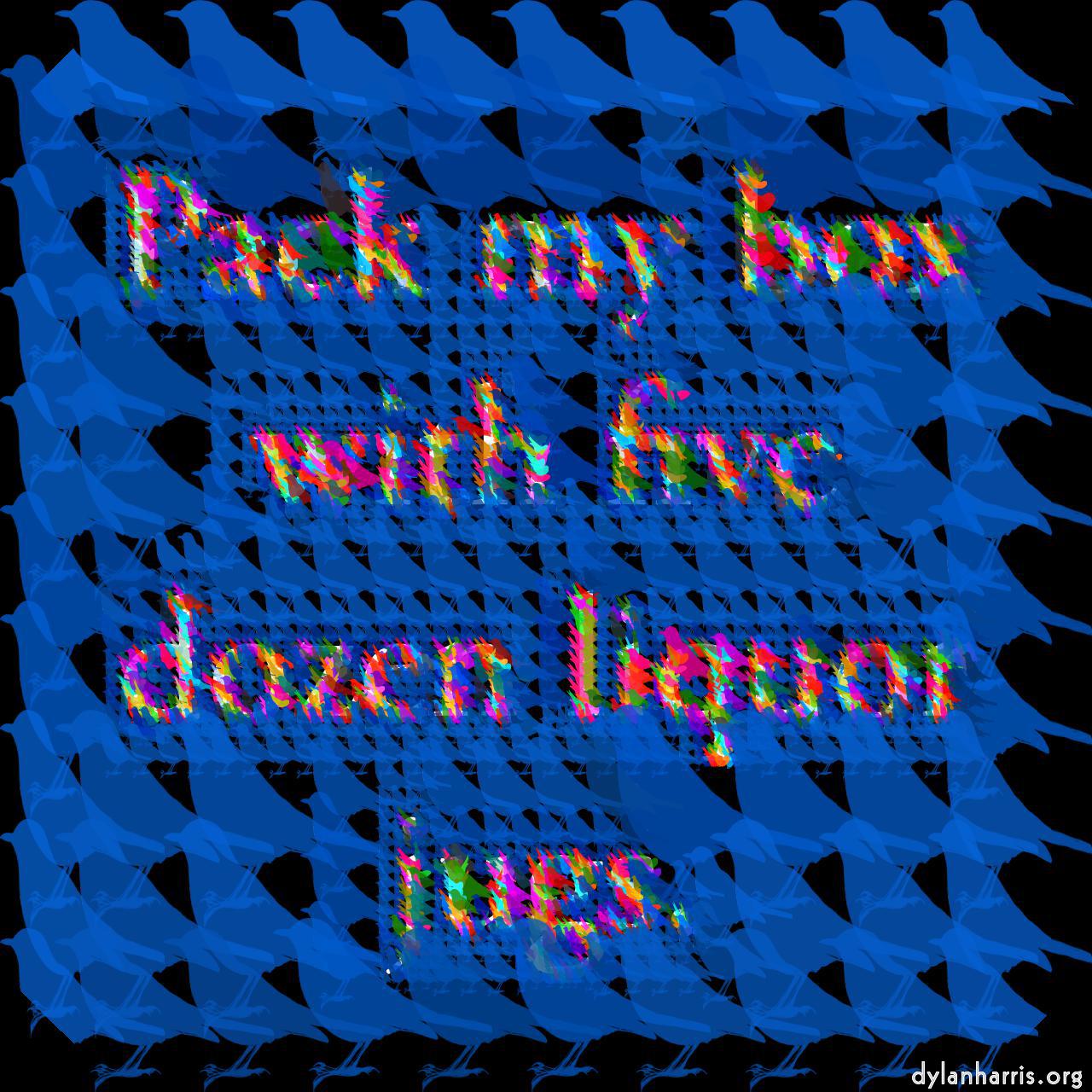 Image: mosaic - image folder - try your own images :: any image type—overlap transparent with lum palettise