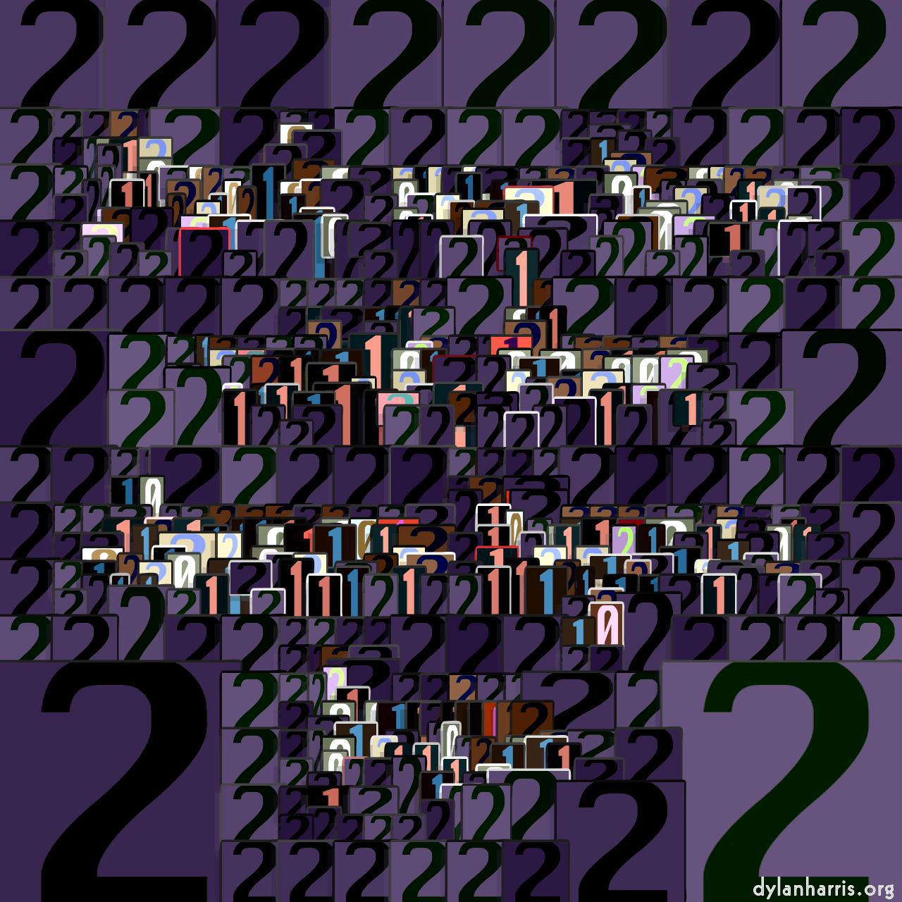 Image: mosaic - image folder - try your own images :: any image type—overlap with shadow