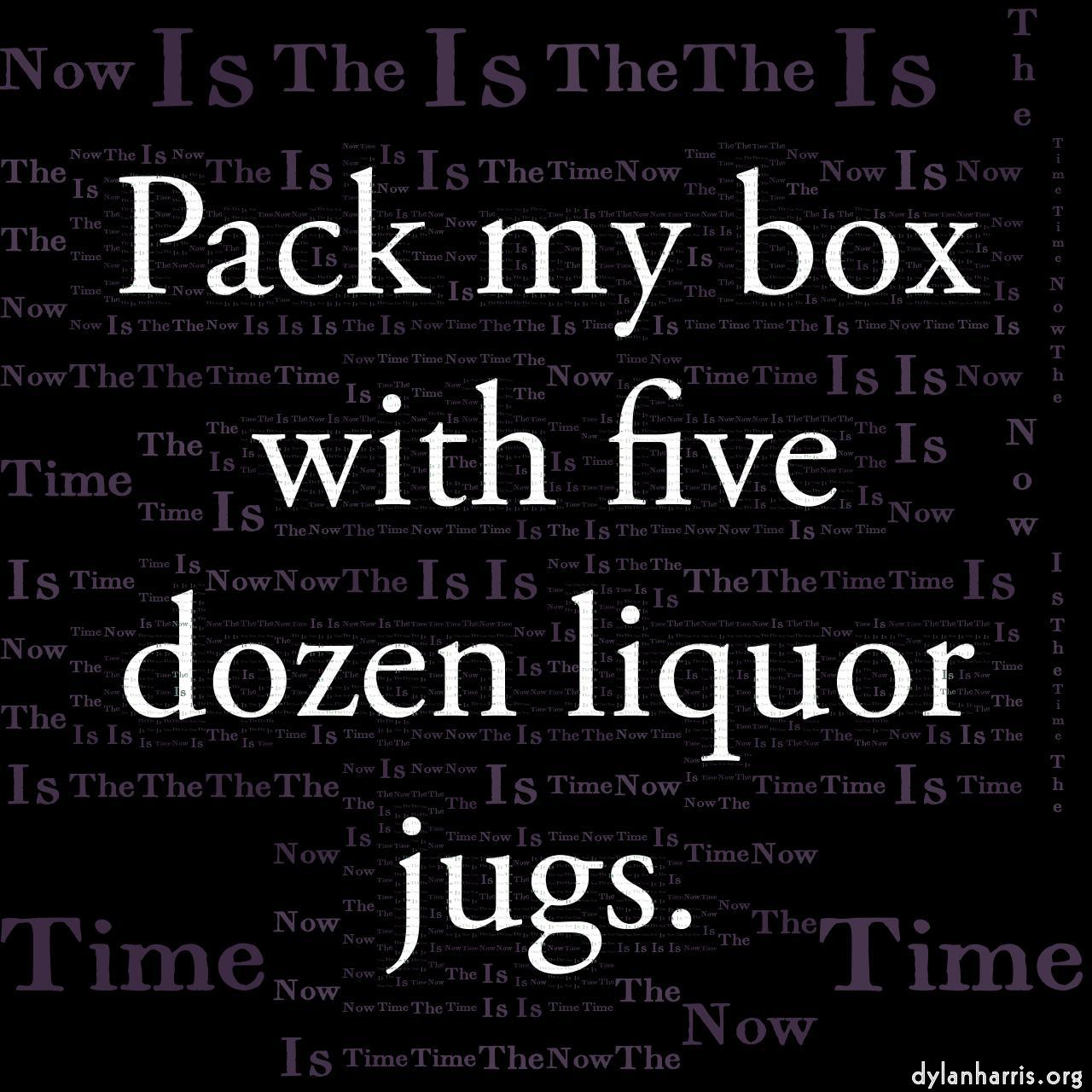 image: mosaic with text :: text only palettise