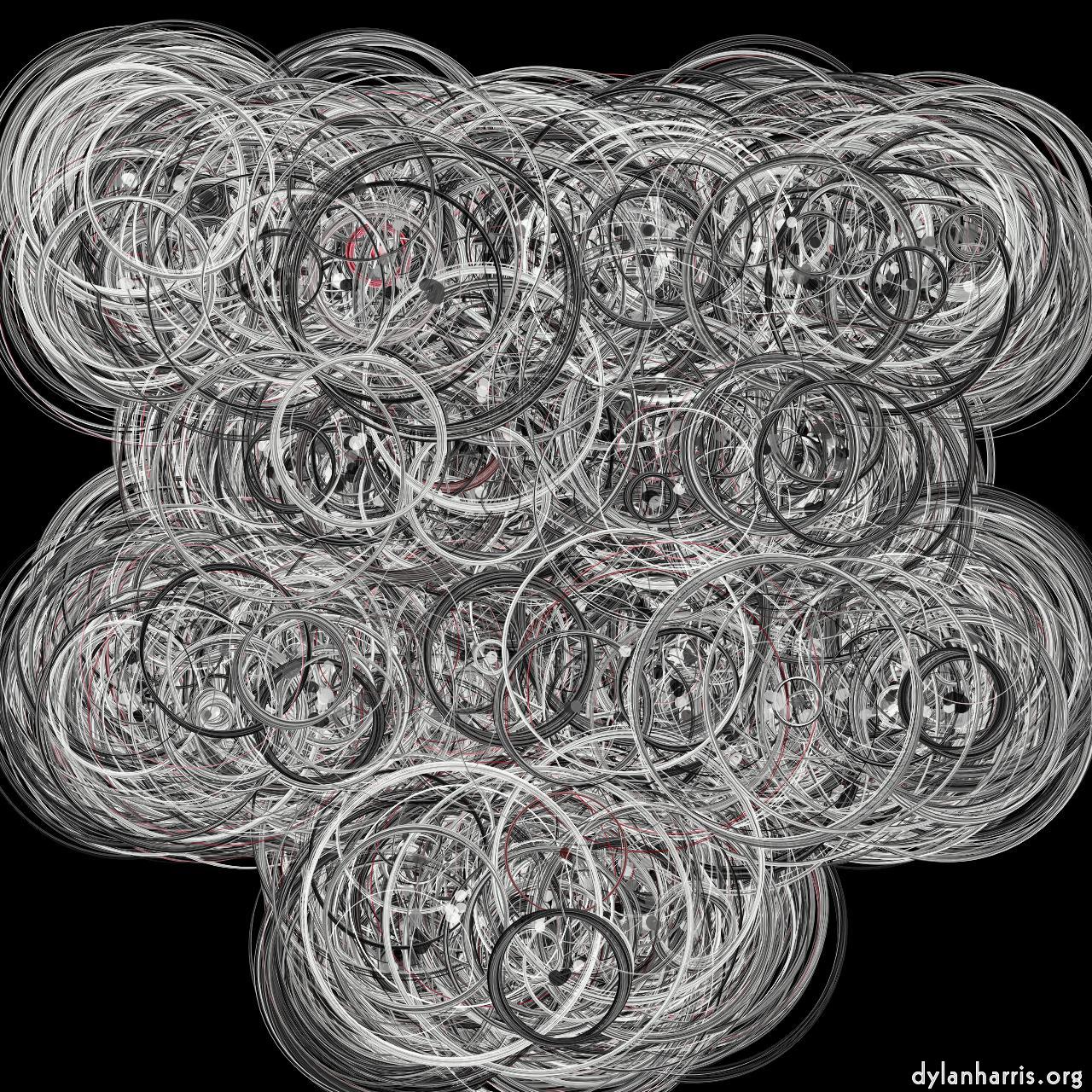 image: shape brush :: messy wire