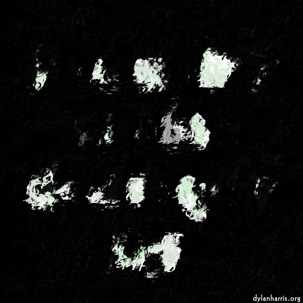 image: text :: smear