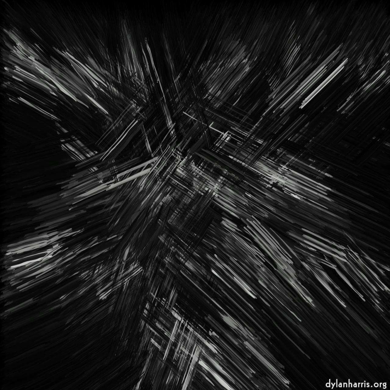 Image: acrylics - vector :: dry brush wide 3a