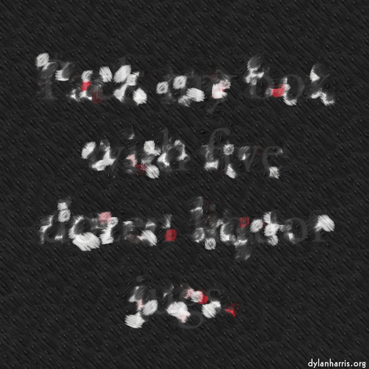 Image: oils :: loaded