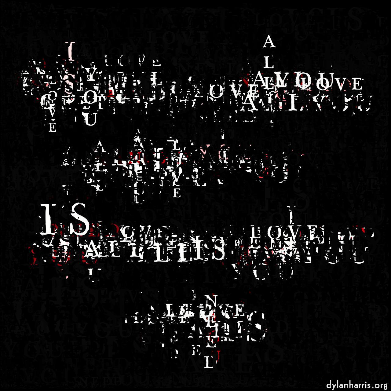 Image: splatters :: text