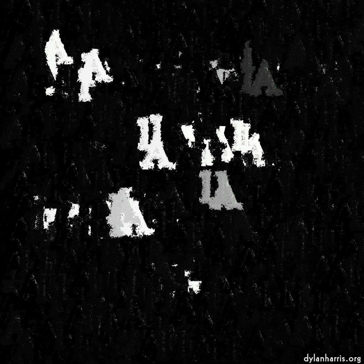 Image: text paint :: dual colour diffuse