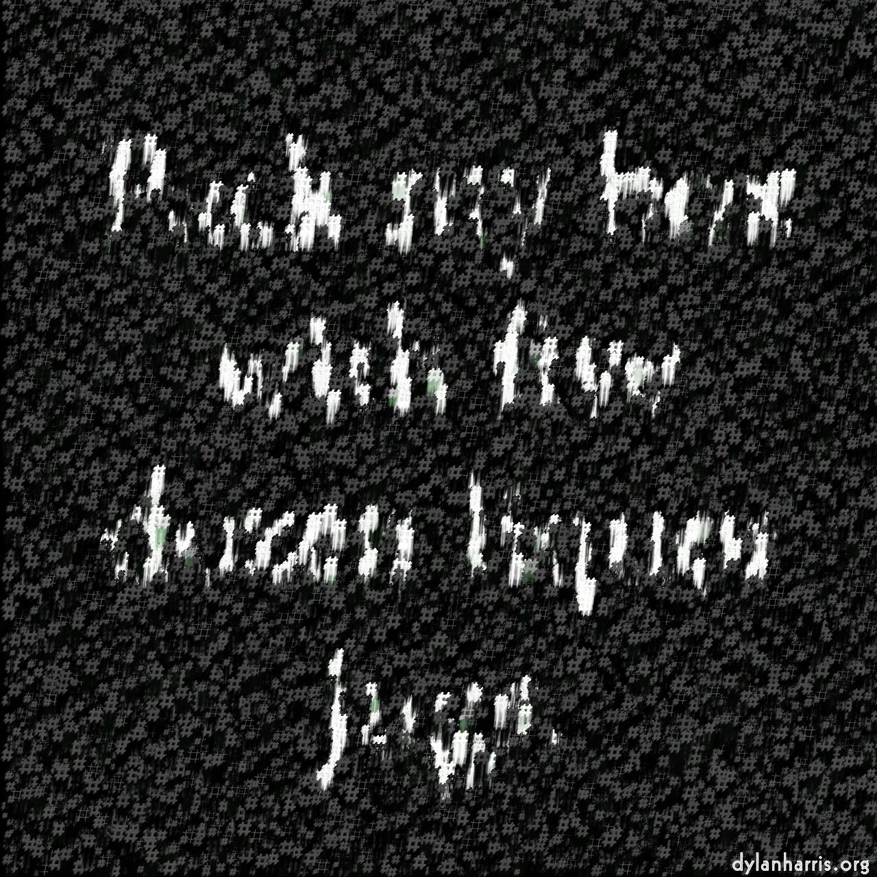 Image: text paint :: raised and diffuse