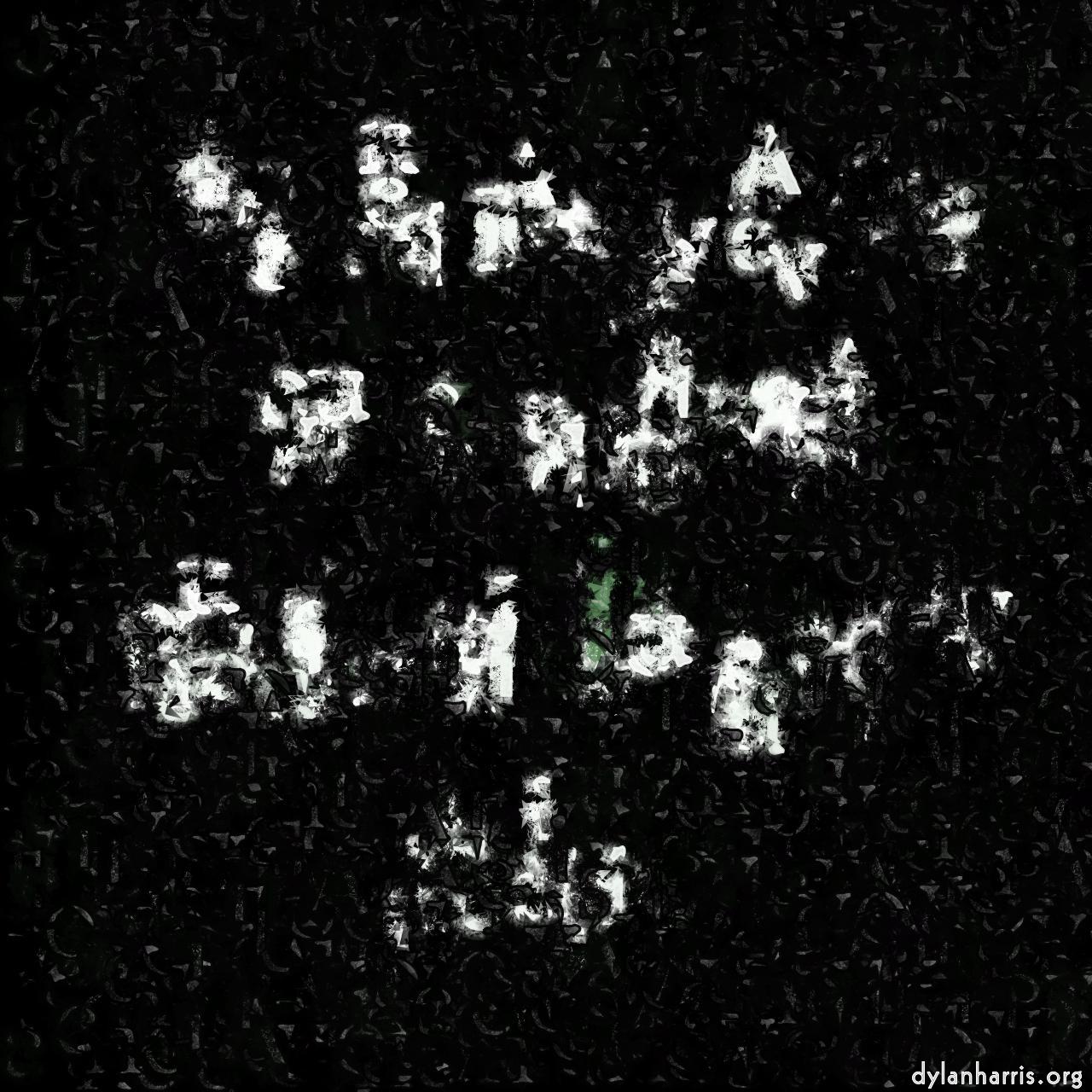 Image: text paint :: shattered 2