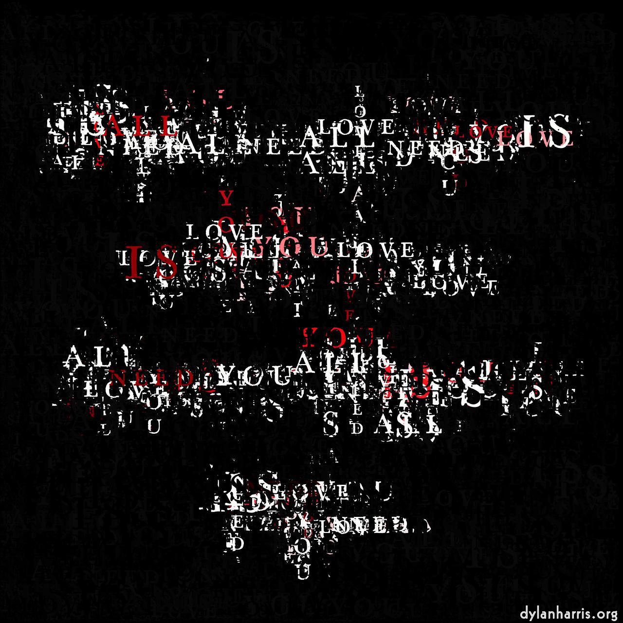 Image: text paint :: splatter