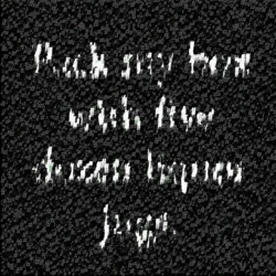 Image: image from text paint