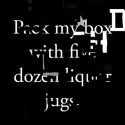 Image: image from text paint